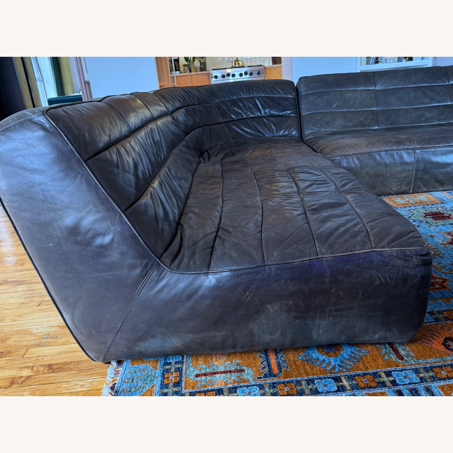 Timothy Oulton Dark Brown 3+ Piece Sectional - image-6