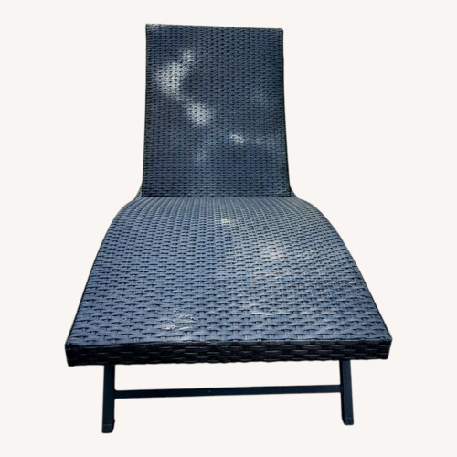 Used Black Patio Tanning Chairs for sale on AptDeco