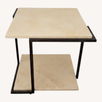 Natural Marble Side Tables
