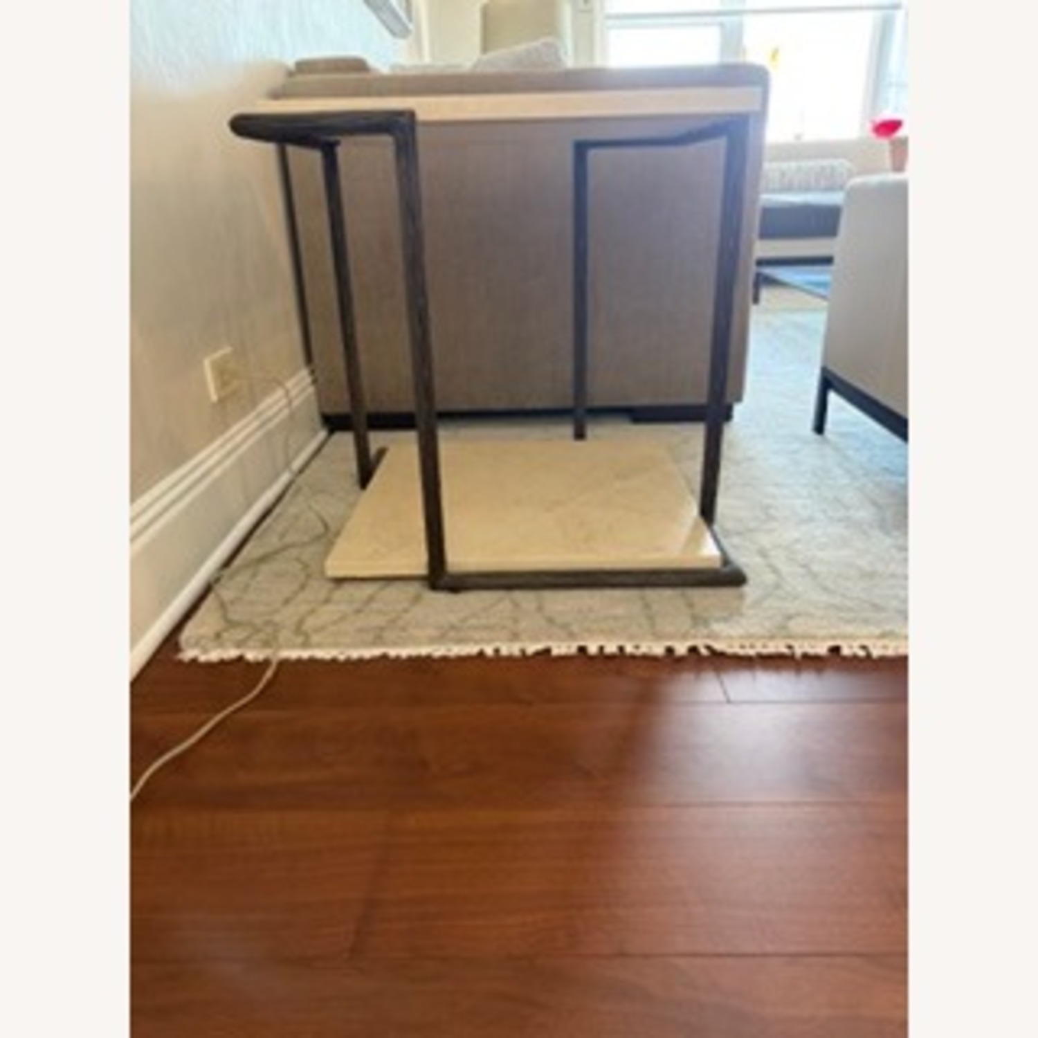Natural Marble Side Tables - image-3