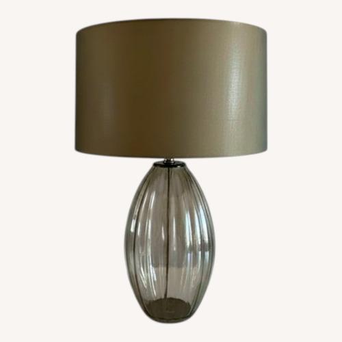 Used Glass Table Lamps for sale on AptDeco