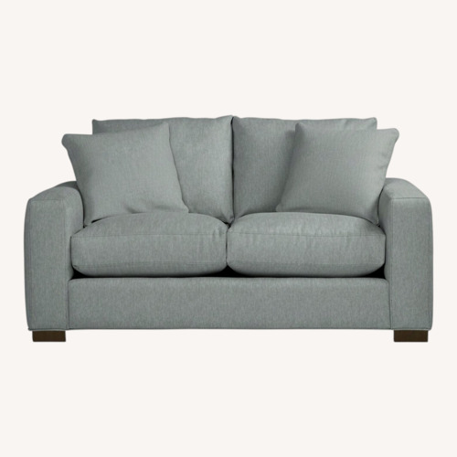 Used  Metro 65" Loveseat (2 Pillows) in Gino Charcoal for sale on AptDeco