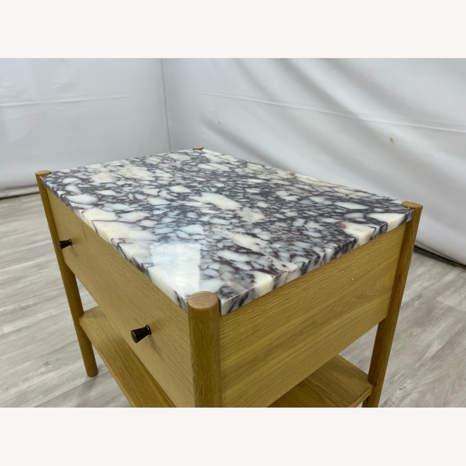 Lulu & Georgia Philana Nightstand - Honey Oak - image-5