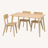 IKEA Dining Set + 2 Bar Stools
