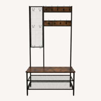 Dark Brown Coat Rack