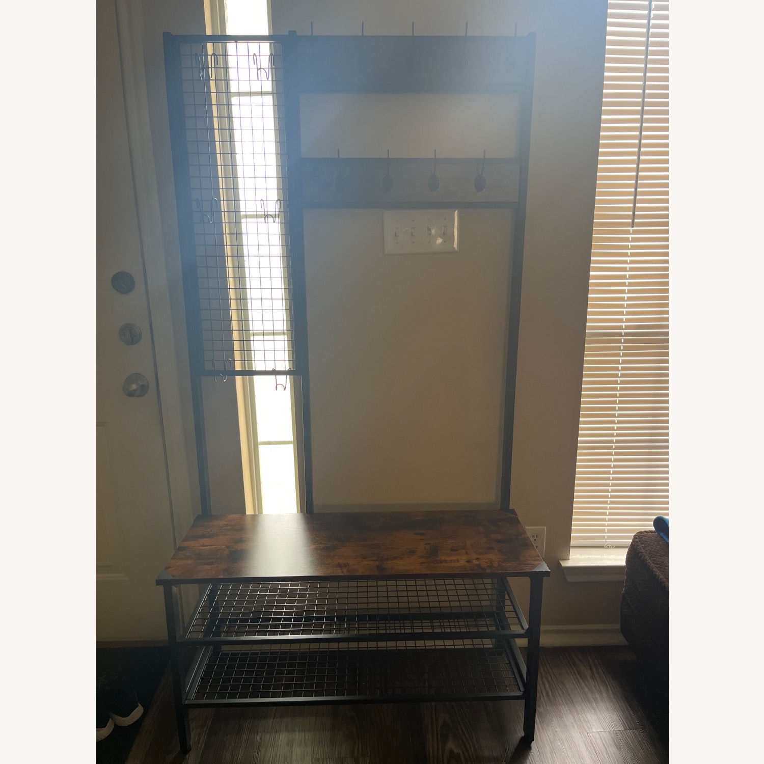 Dark Brown Coat Rack - image-1