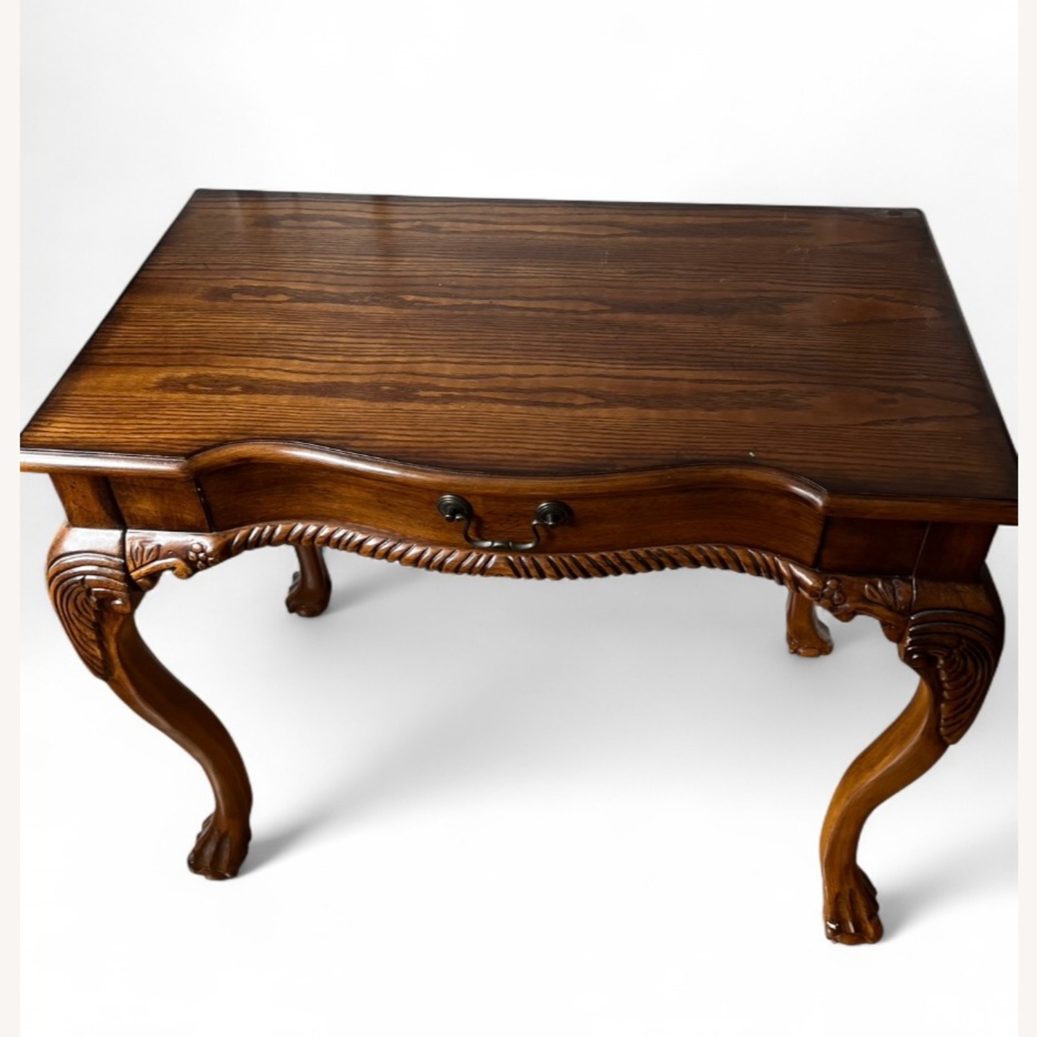 Butler Furniture Wood Carved Desk - image-4