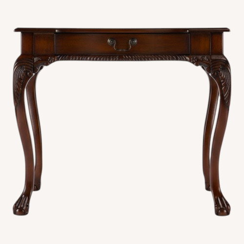 Used Butler Furniture Wood Carved Desk  for sale on AptDeco