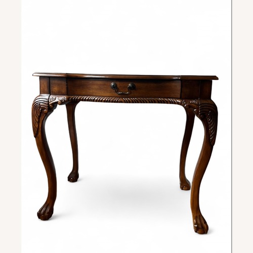 Used Butler Furniture Wood Carved Desk  for sale on AptDeco
