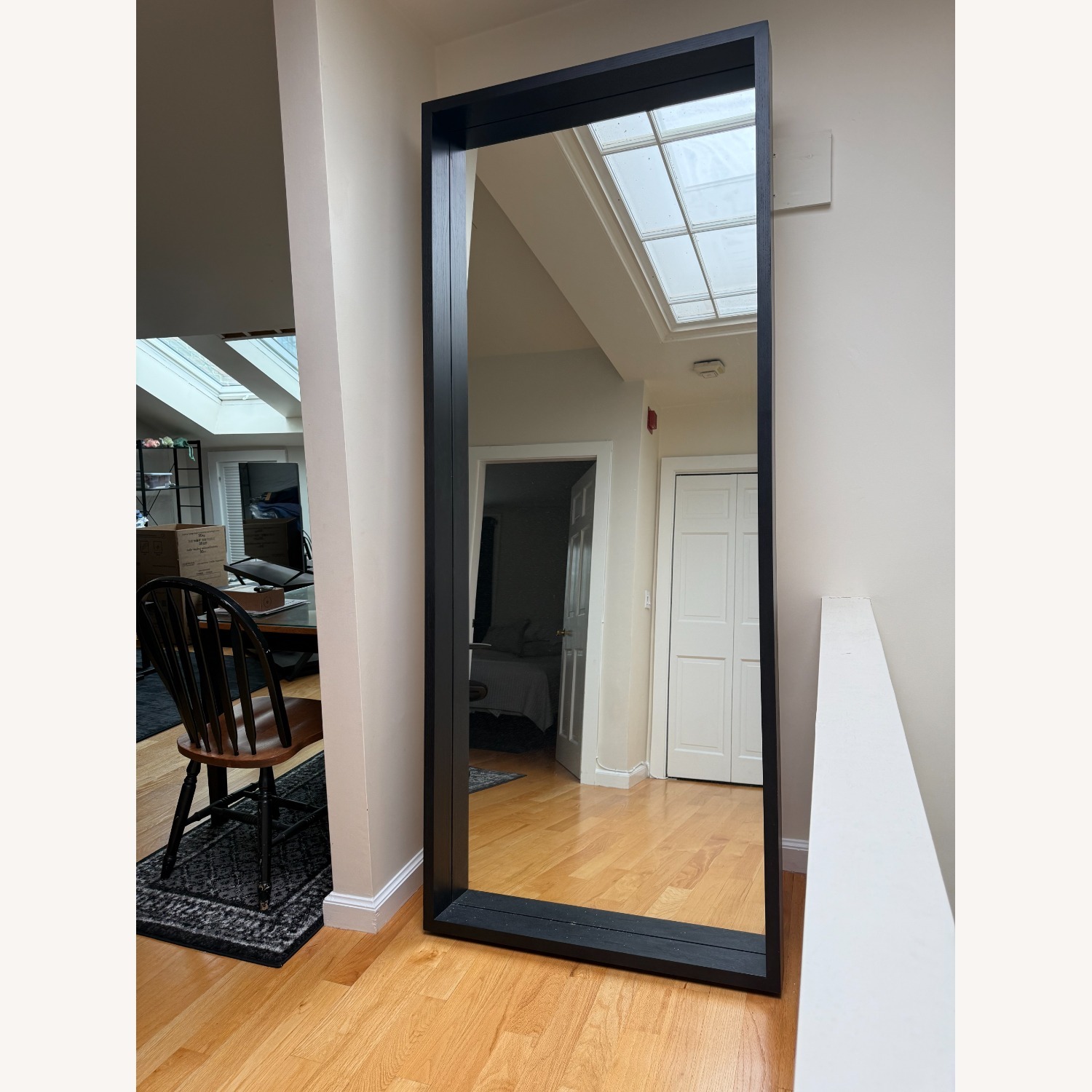 Room & Board Loft 36w 88h 4.5d Floor Mirror in Charcoal - image-2