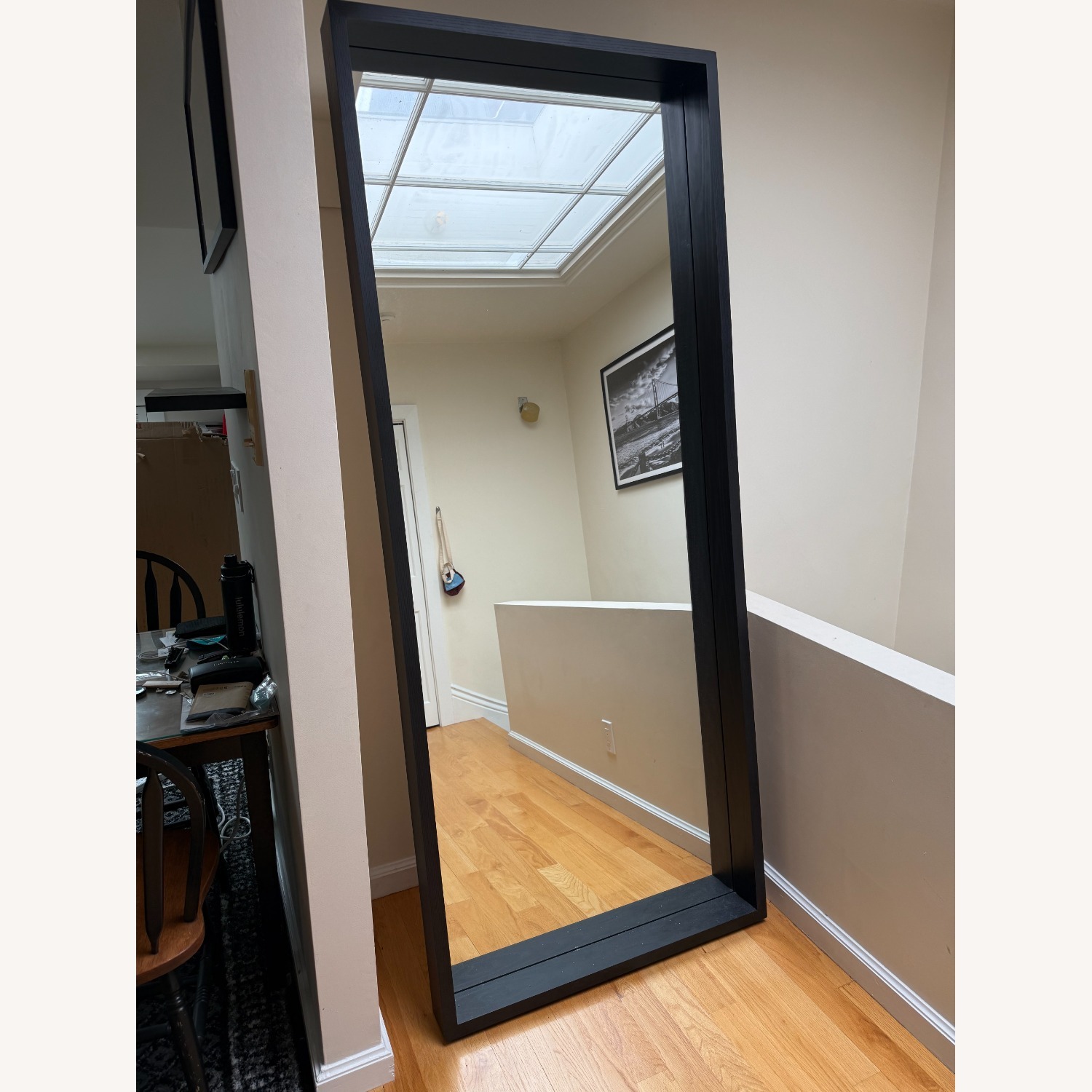 Room & Board Loft 36w 88h 4.5d Floor Mirror in Charcoal - image-1