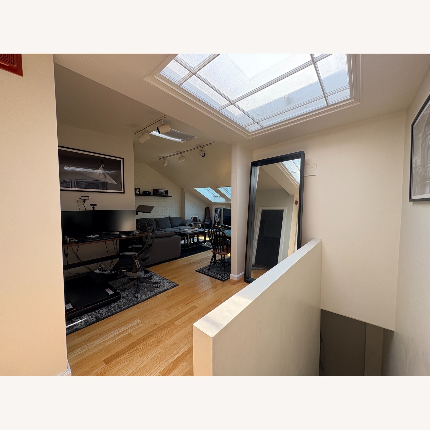 Room & Board Loft 36w 88h 4.5d Floor Mirror in Charcoal - image-3