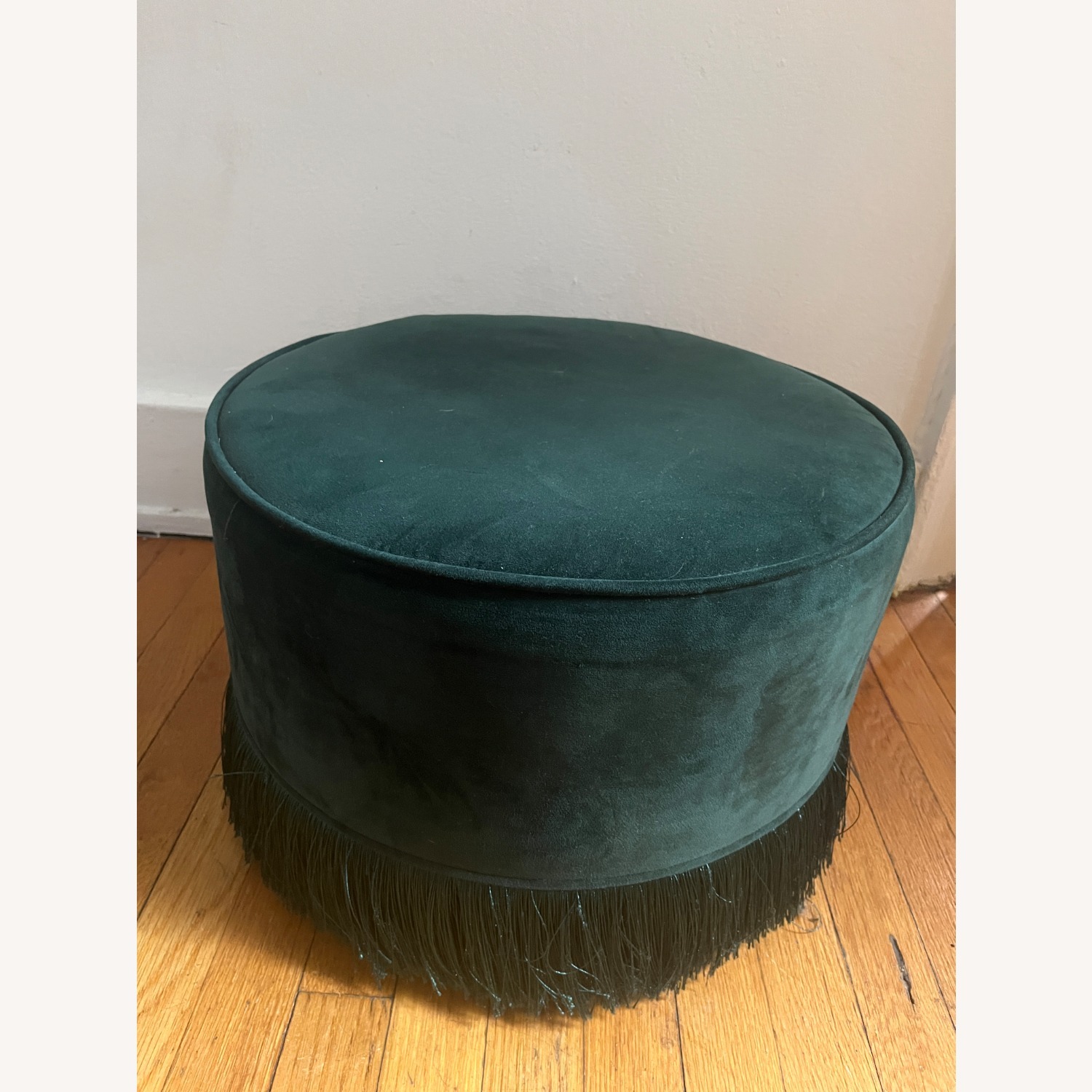 Target Green Velvet Ottoman - image-3