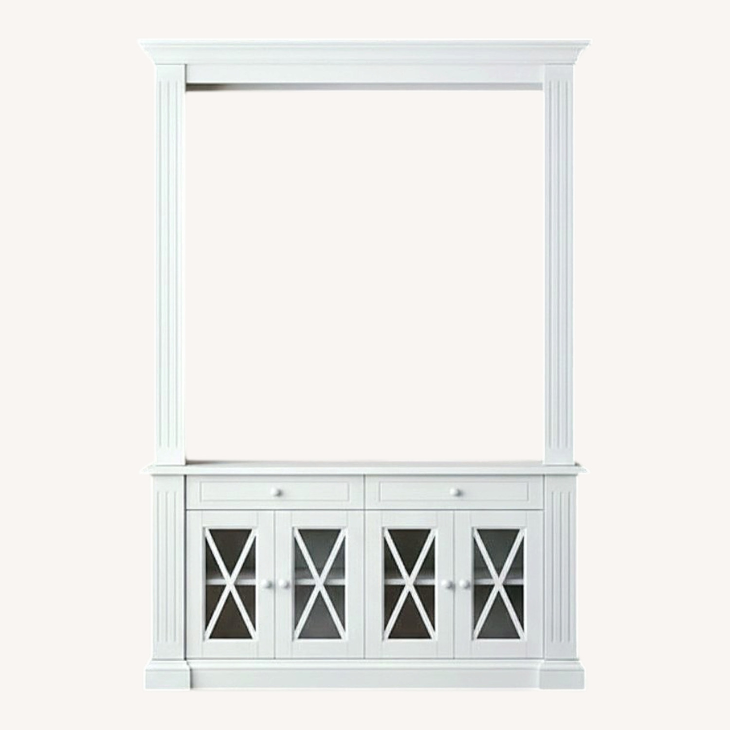 Large Vintage Dining Hutch - image-0