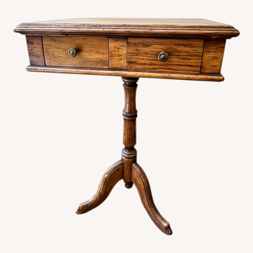 Used End Table Made In France Wood Side Table for sale on AptDeco
