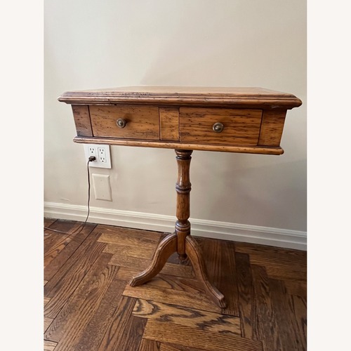 Used End Table Made In France Wood Side Table for sale on AptDeco
