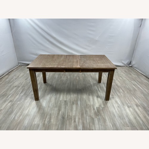 Used Jofran Eastern Tides Brushed Bisque Dining Table for sale on AptDeco