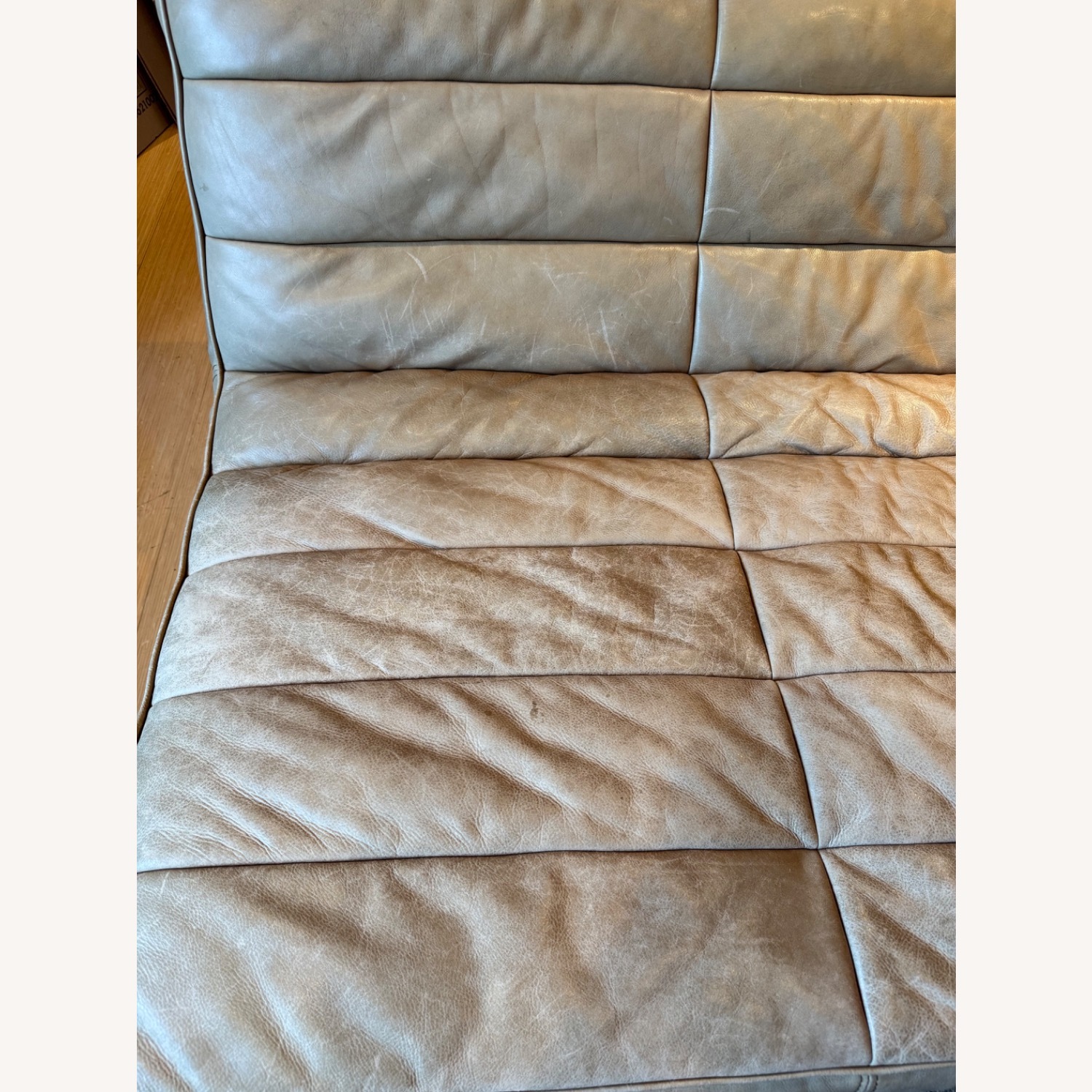 Timothy Oulton Shabby Leather Sectional - image-5