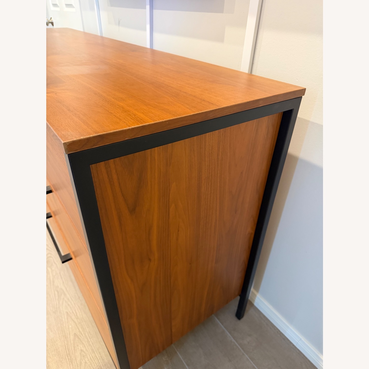 Crate & Barrel James Light Brown Wood Dresser - image-4