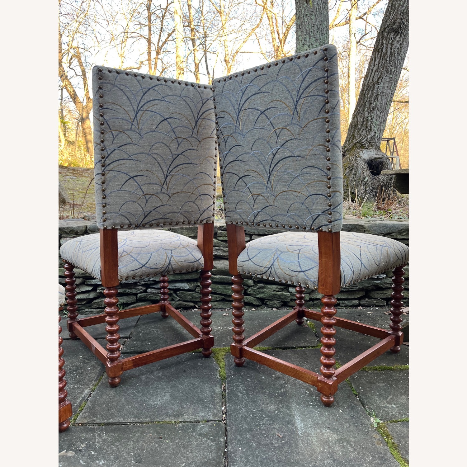 Dining Chairs - Century with Barley Twist Legs S/4 - image-12