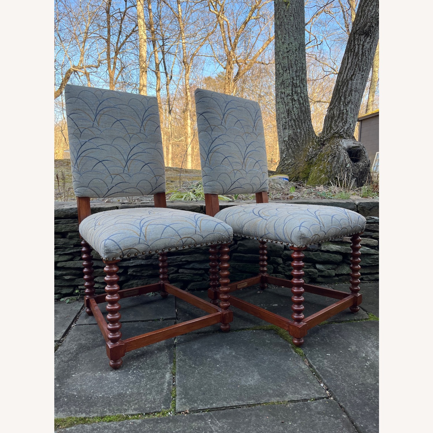 Dining Chairs - Century with Barley Twist Legs S/4 - image-14