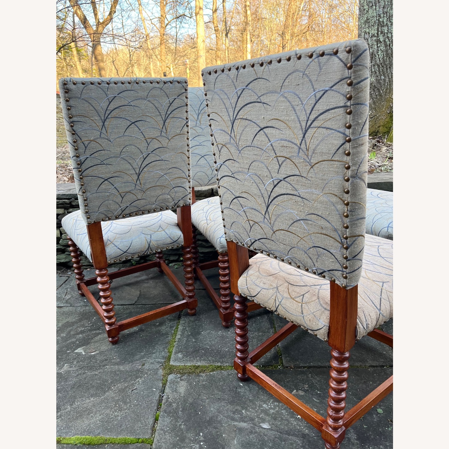 Dining Chairs - Century with Barley Twist Legs S/4 - image-13