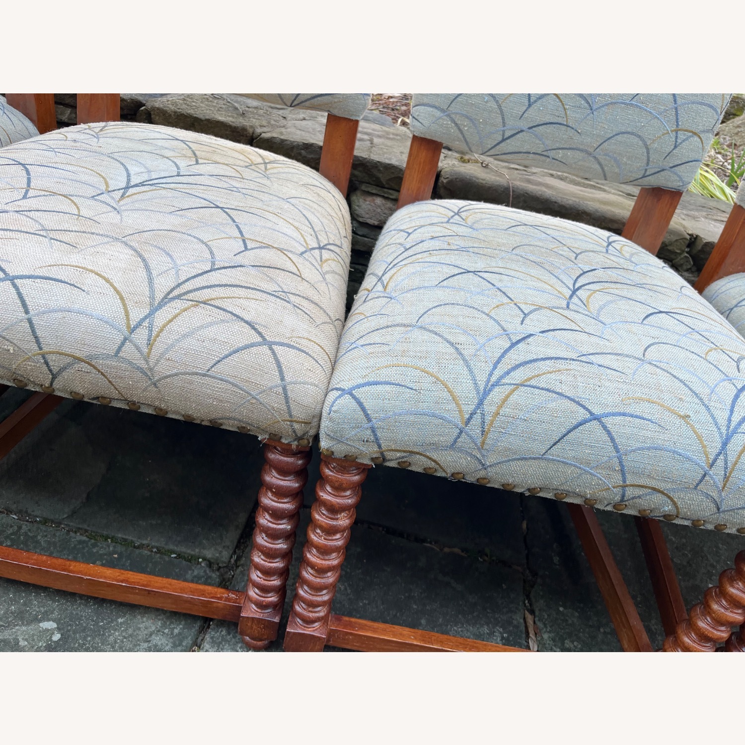 Dining Chairs - Century with Barley Twist Legs S/4 - image-6