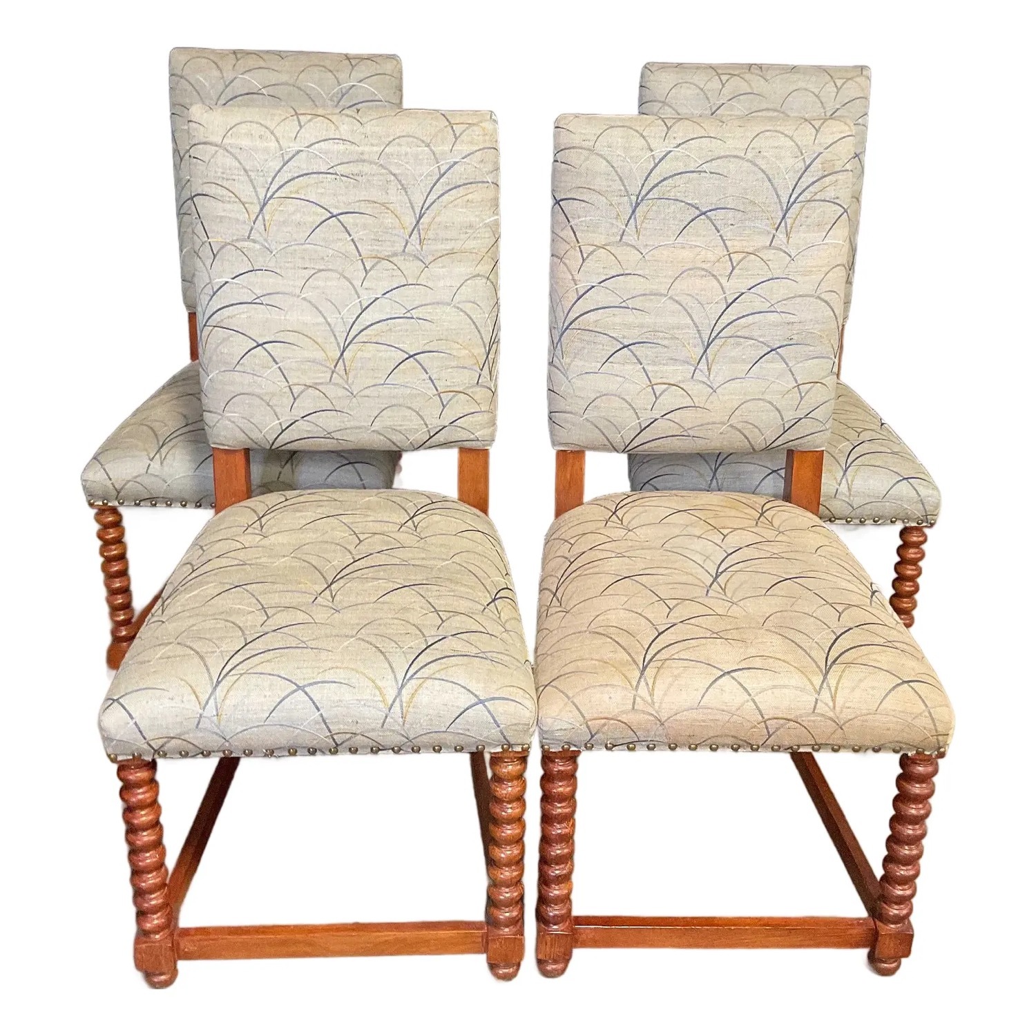 Dining Chairs - Century with Barley Twist Legs S/4 - image-16