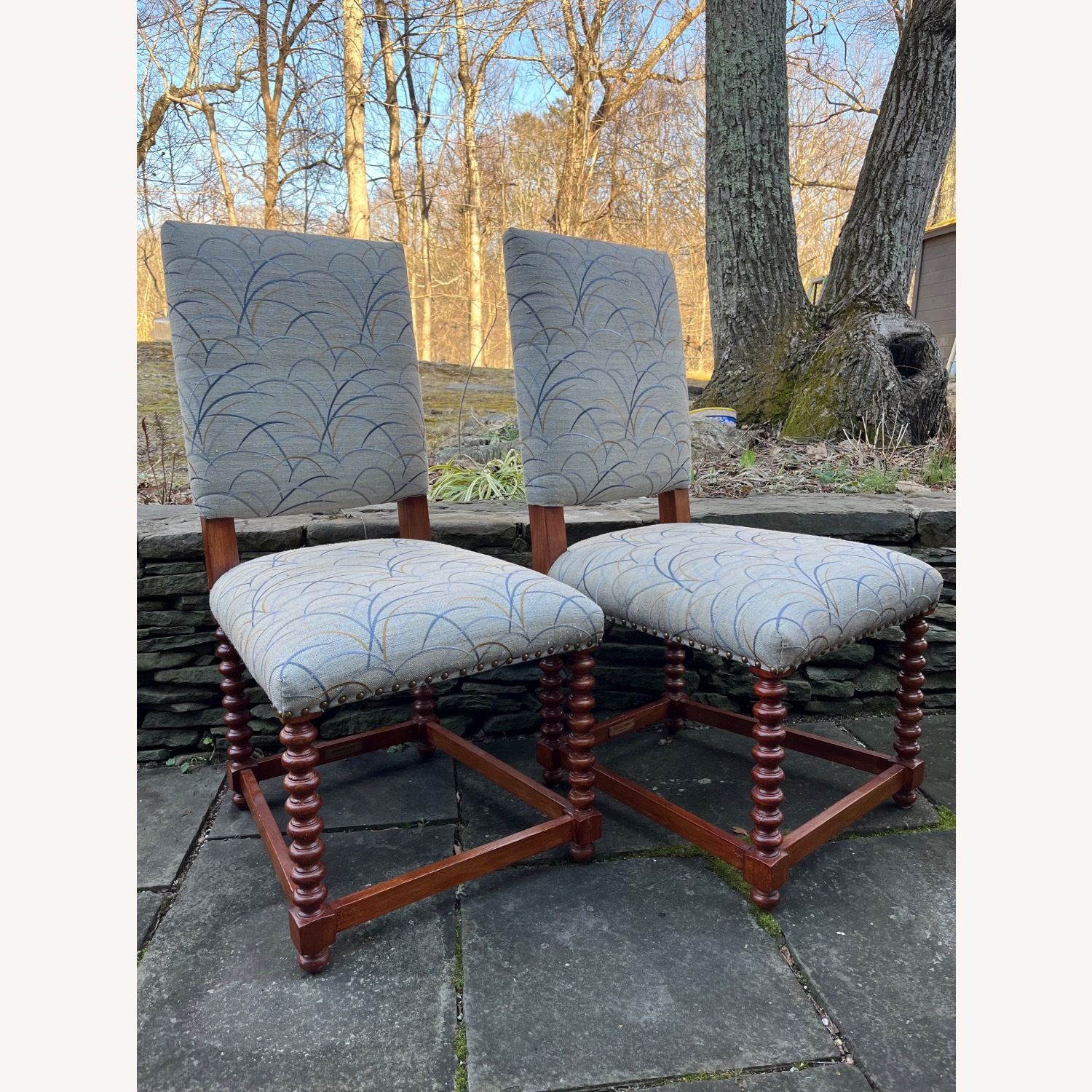 Dining Chairs - Century with Barley Twist Legs S/4 - image-10