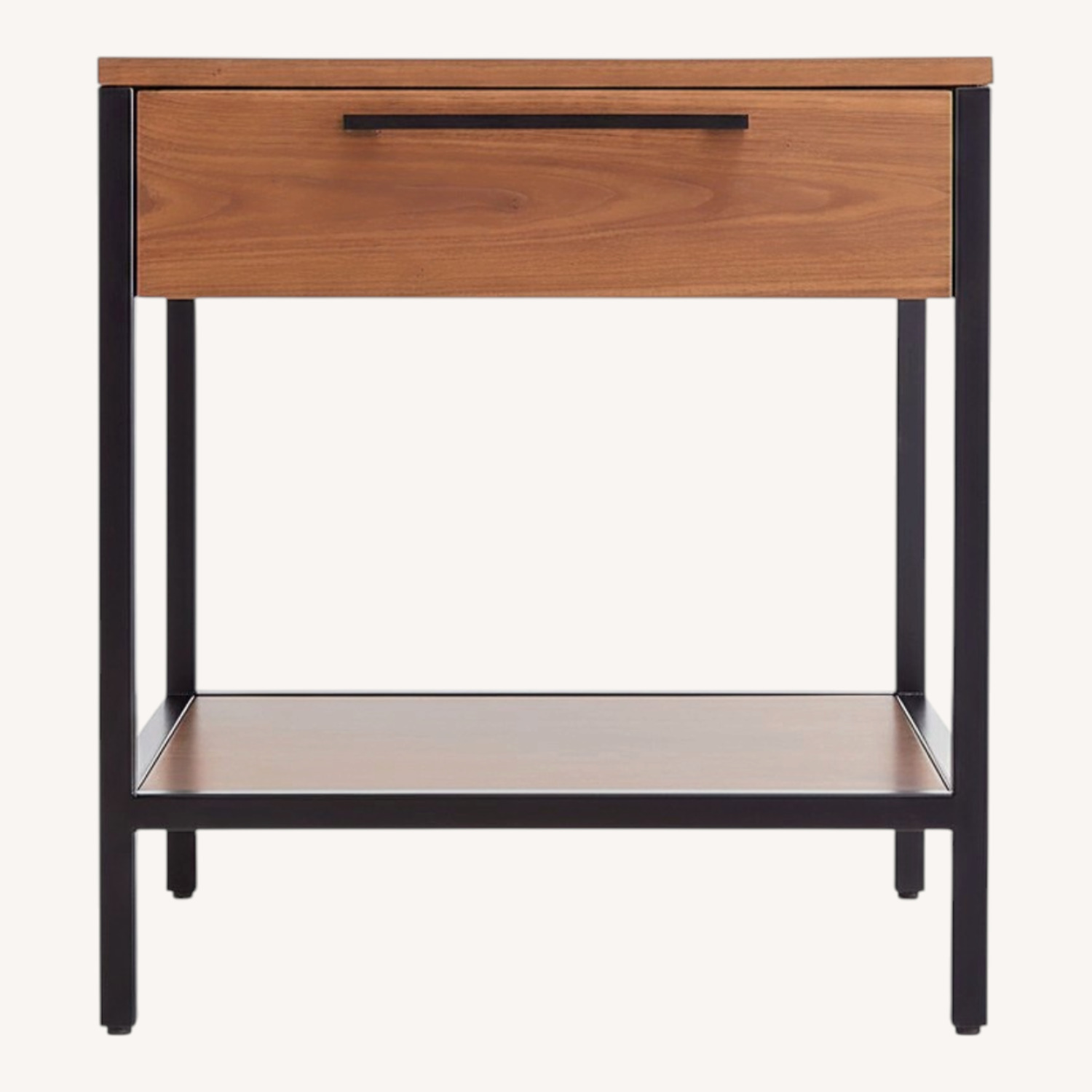 Crate & Barrel James Light Brown Nightstands - image-0