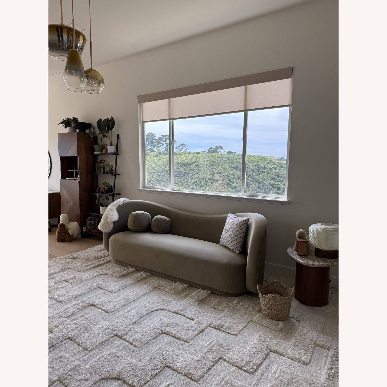 Nordic Knots Shag Cream Wool Area Rug 9' x 12' - image-3
