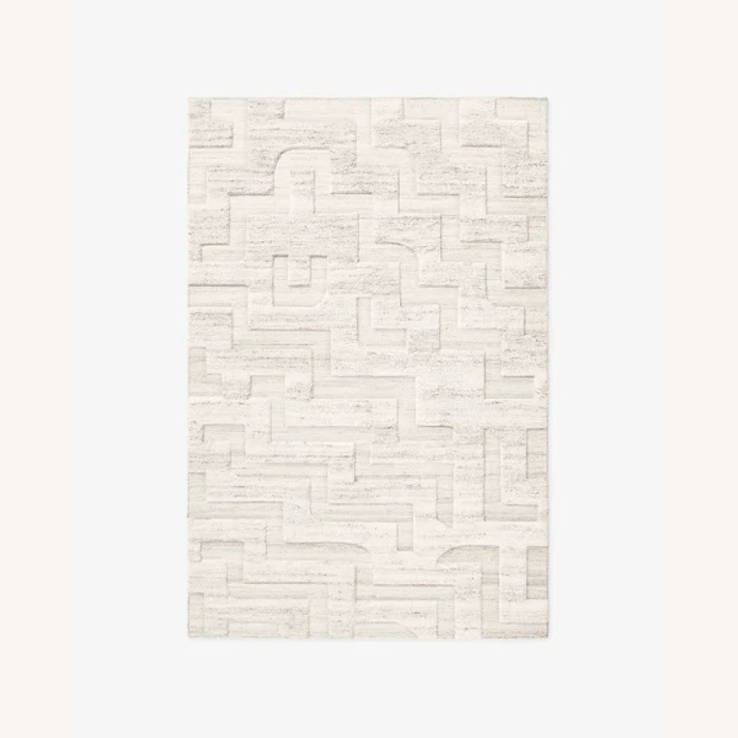 Nordic Knots Shag Cream Wool Area Rug 9' x 12' - image-4