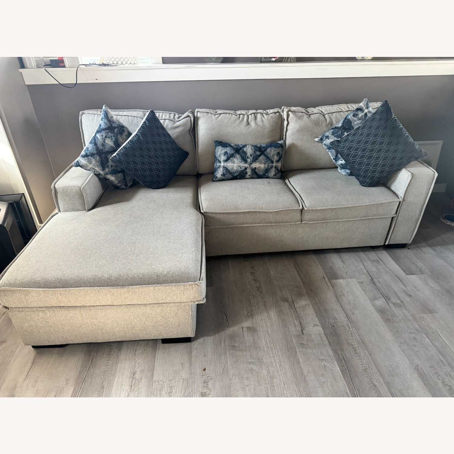 Bob's Discount Furniture Playmax 2 Piece Sectional - image-1