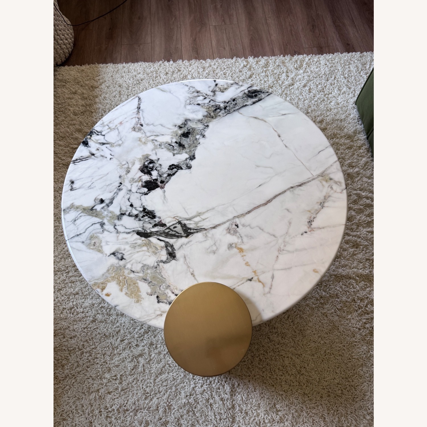 Wayfair Modern Marble Effect Coffee Table - image-2