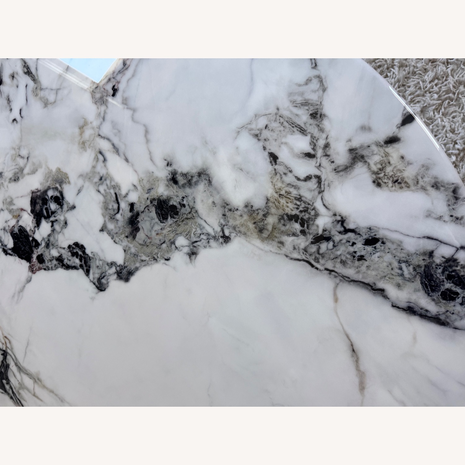 Wayfair Modern Marble Effect Coffee Table - image-7