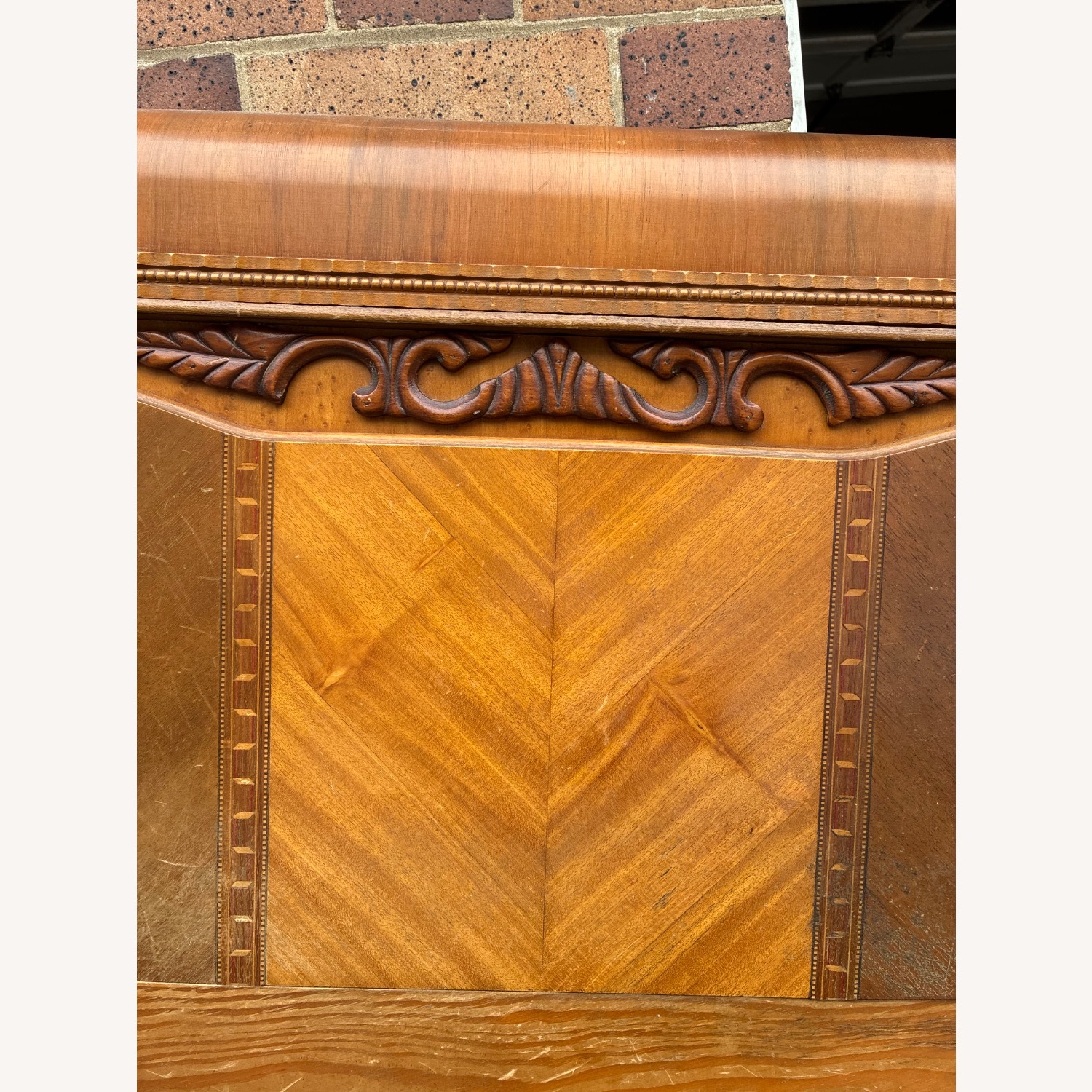 Bassett Dark Brown Wood Full Bed - image-2