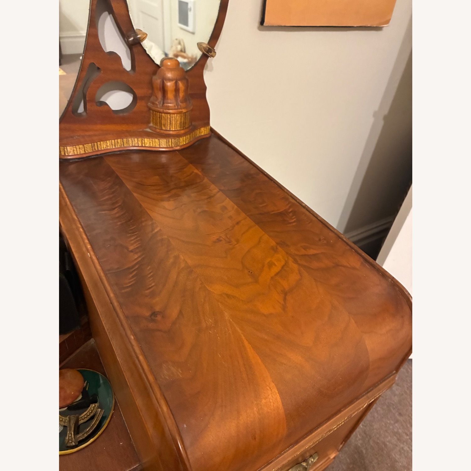 Bassett Dark Brown Wood Armoire - image-8