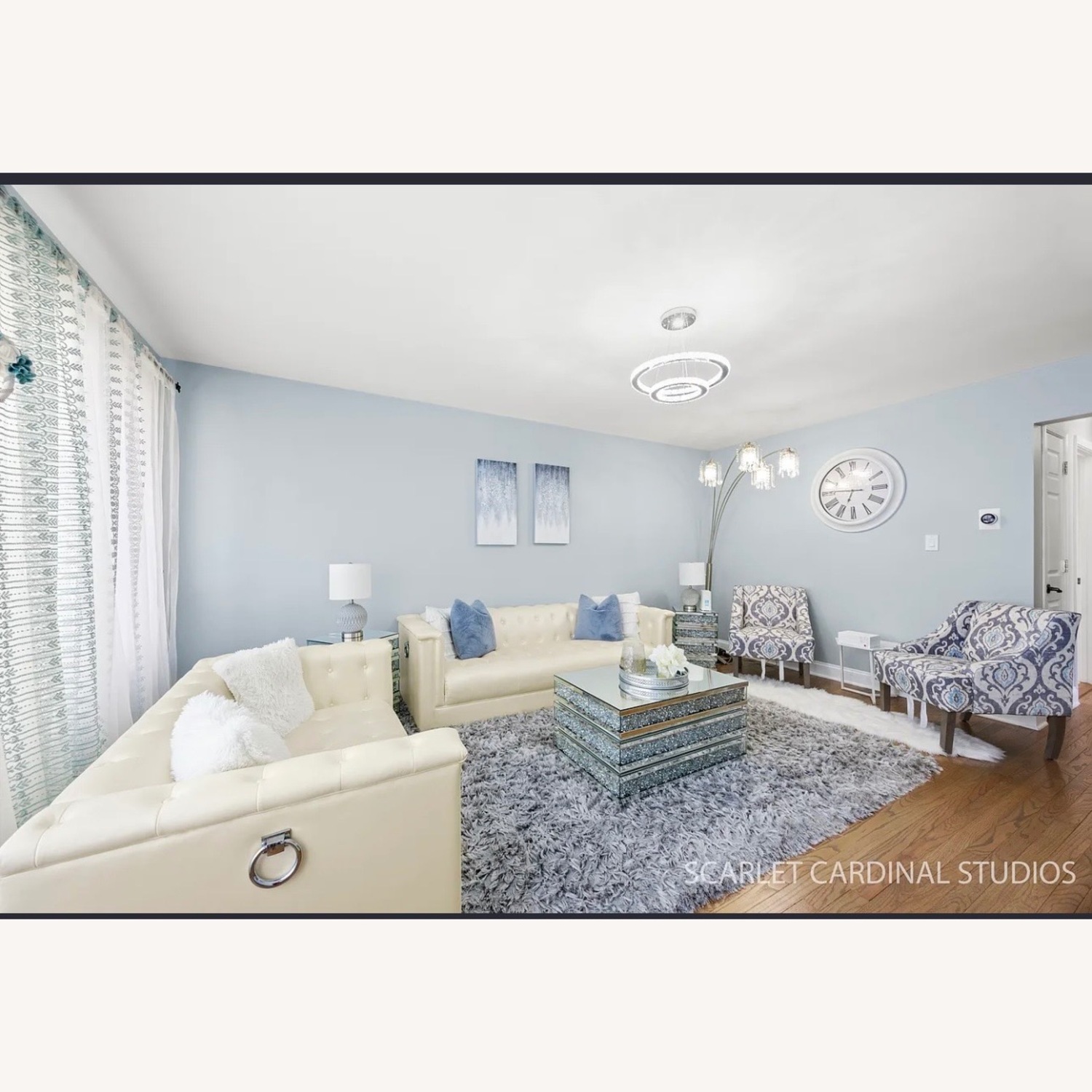 Coaster Fine Furniture White 3+ Seater Sofa - image-2