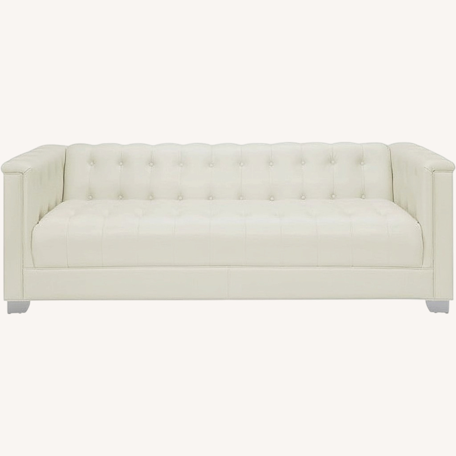 Coaster Fine Furniture White 3+ Seater Sofa - image-0
