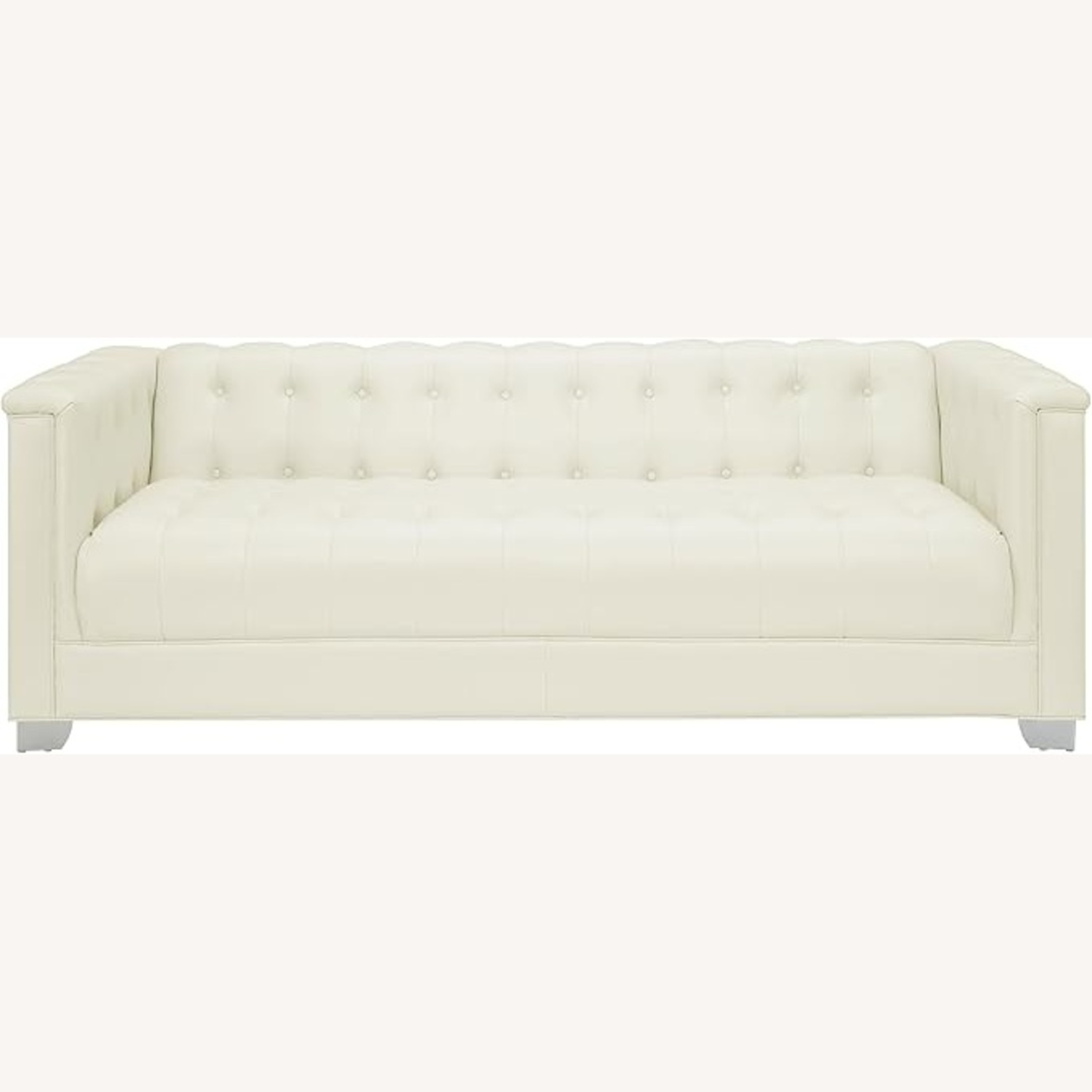 Coaster Fine Furniture White 3+ Seater Sofa - image-4