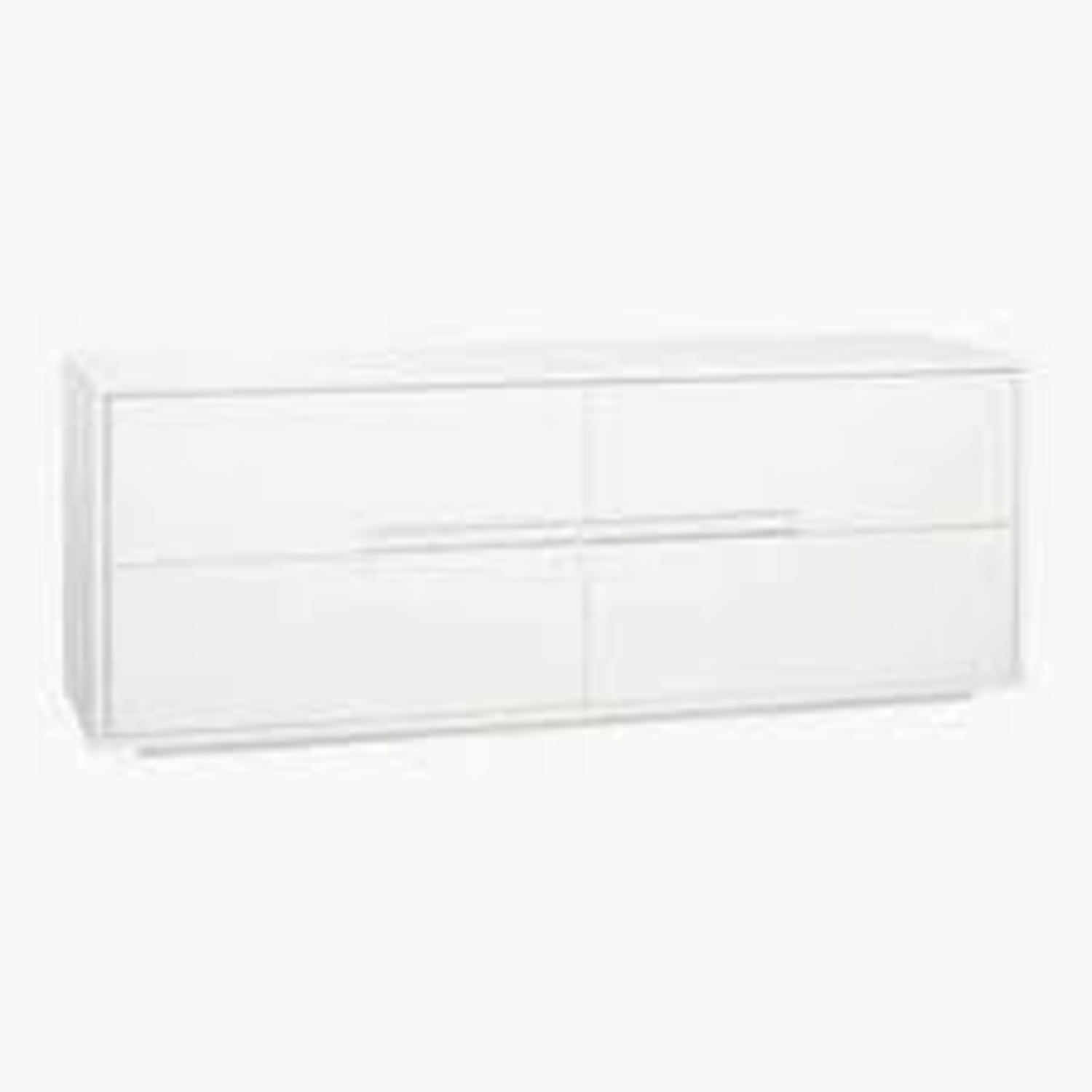 CB2 White Media Storage - image-5