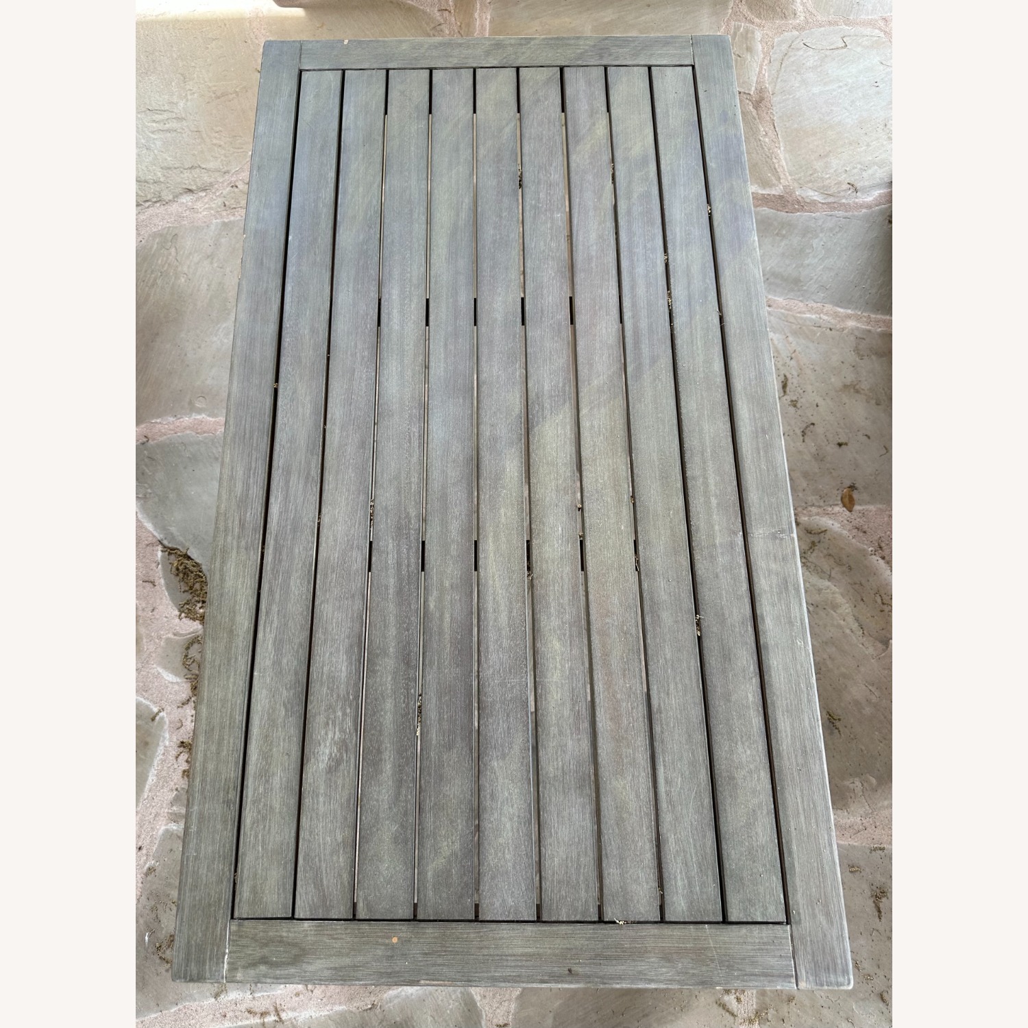 Natural Wood Patio Table - image-2