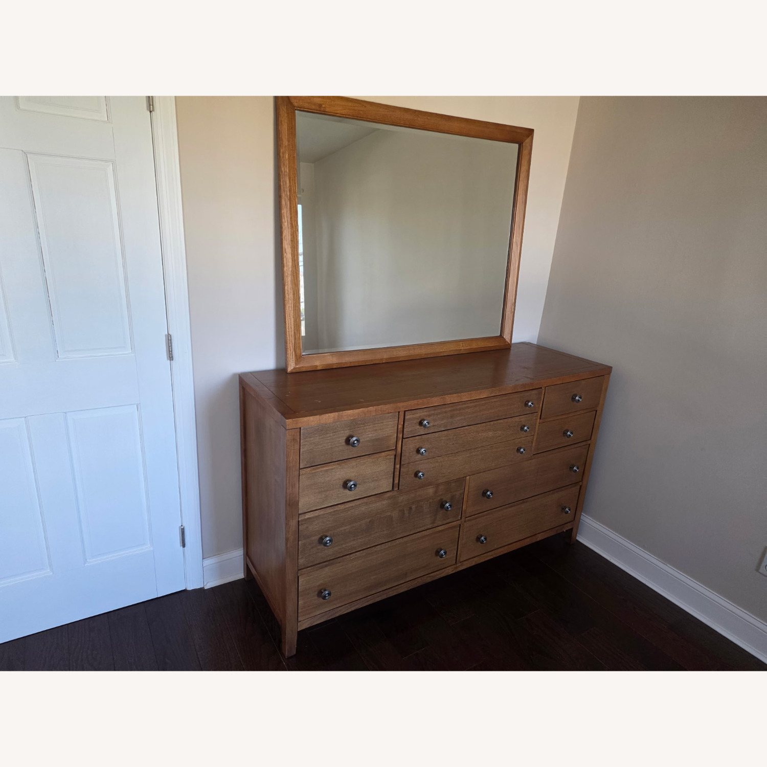 11-Drawer Double Dresser with Mirror - image-2