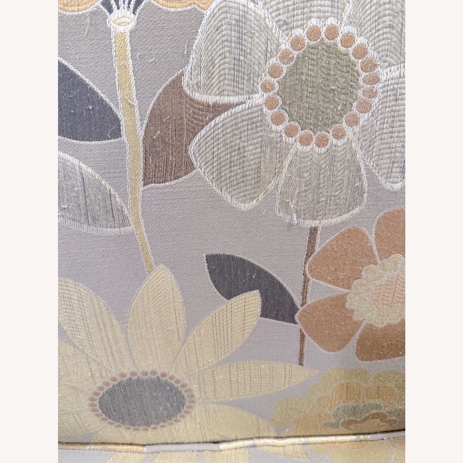 Raymour & Flanigan Natural Fabric Accent Chair - image-5