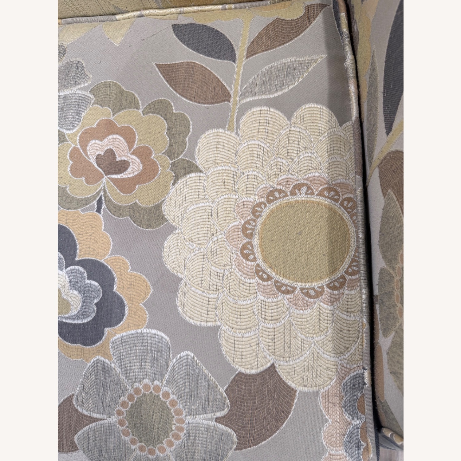 Raymour & Flanigan Natural Fabric Accent Chair - image-7