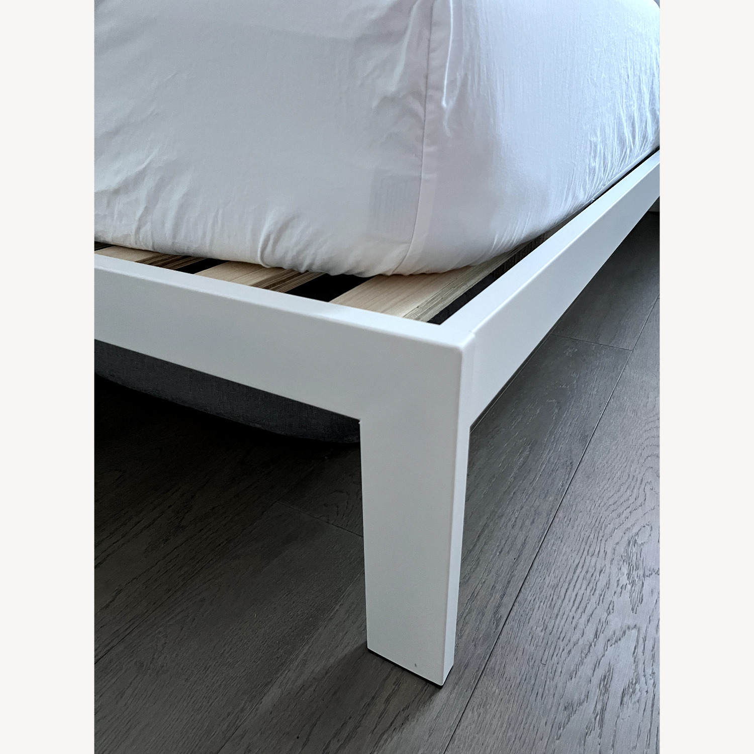 Tuft & Needle Steel White King Size Bed Frame - image-3