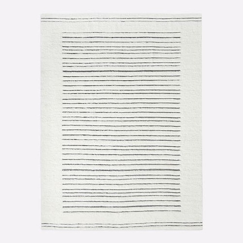 Used West Elm White Area Rug 8' x 10' for sale on AptDeco
