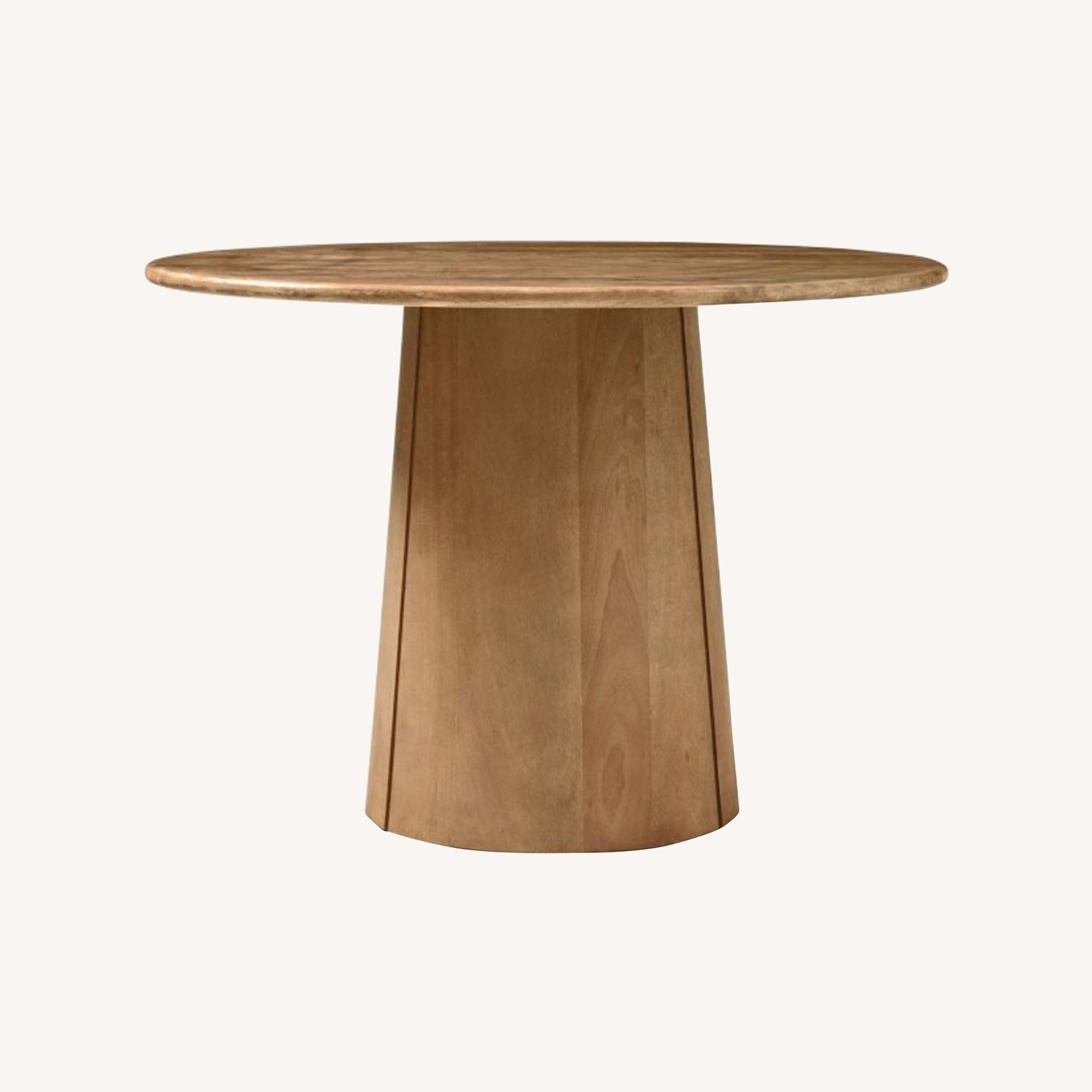 West Elm Anton Solid Wood Round Pedestal Dining Table - image-1