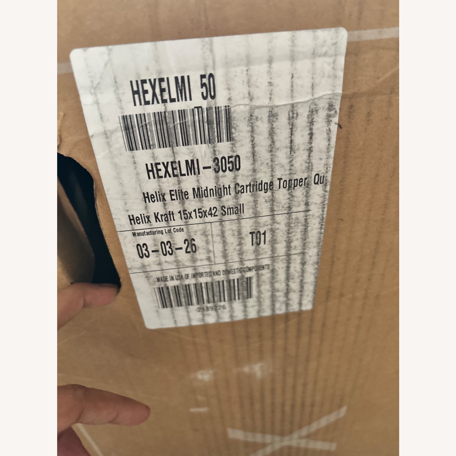 Helix Elite Midnight Black Queen Bed - image-4