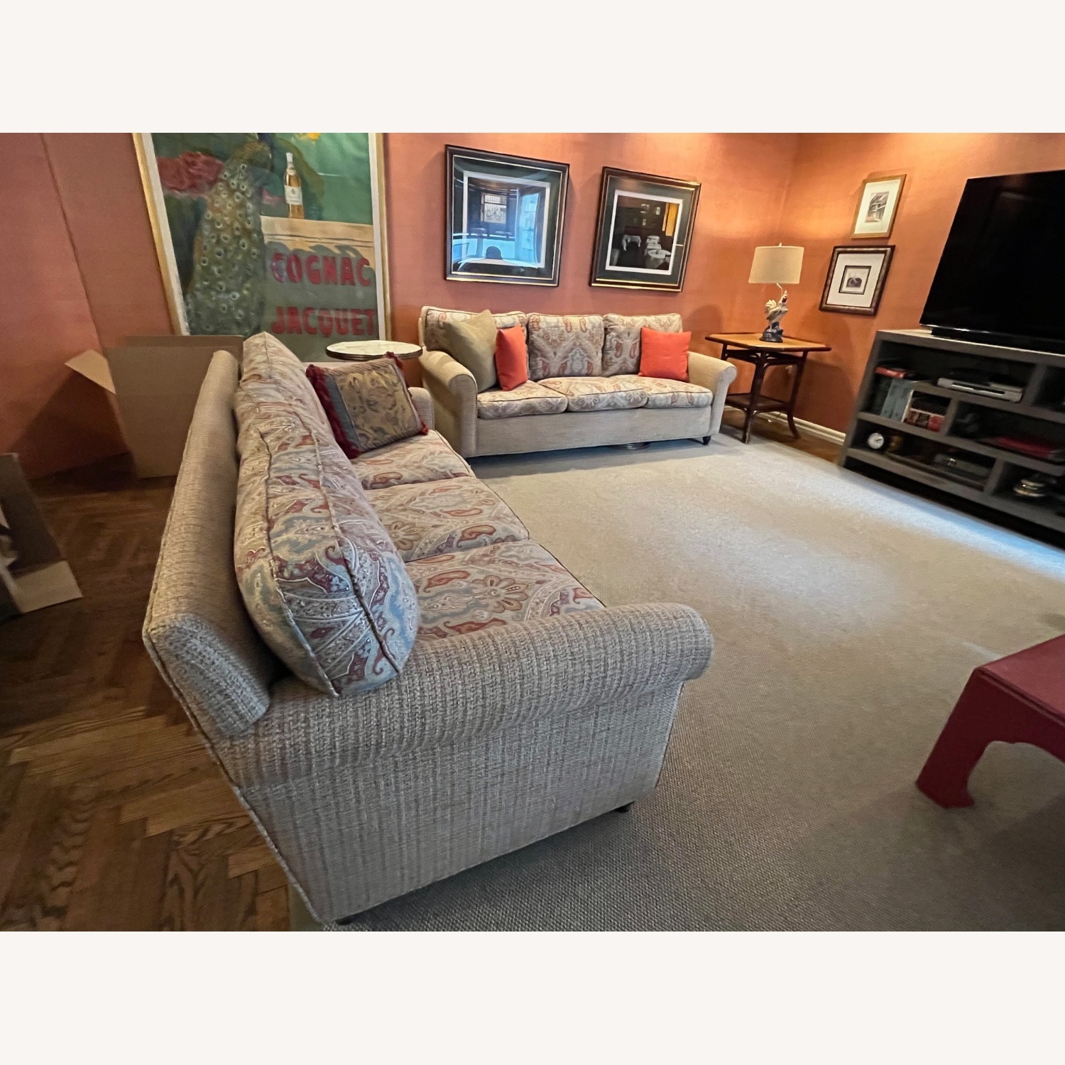 Matching Family Room Sofas (Down-Filled Cushions) - image-4